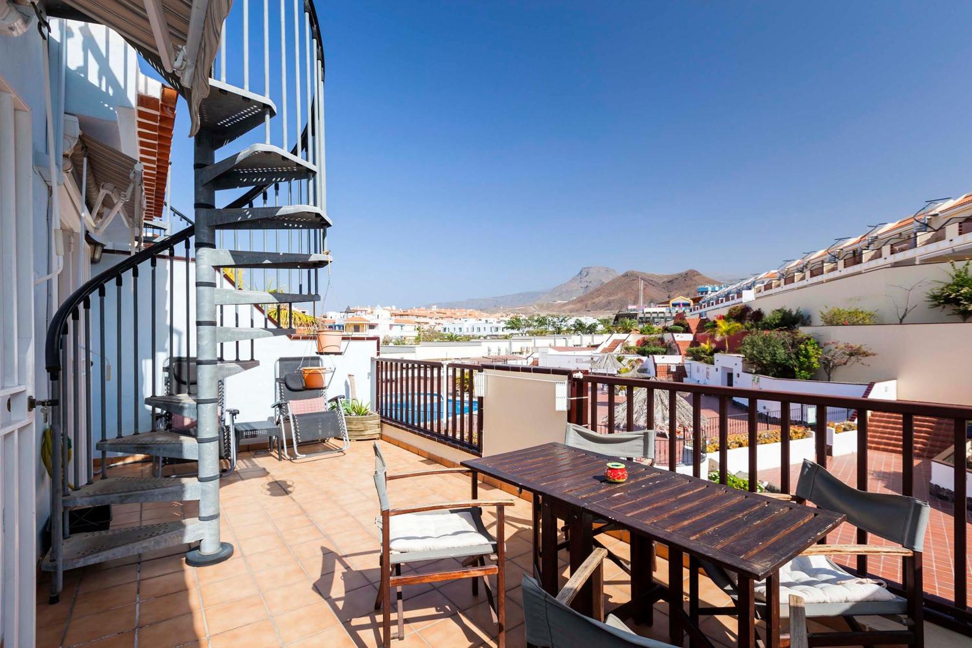 Penthouse El Mirador Los Cristianos Tenerife - Vv エクステリア 写真